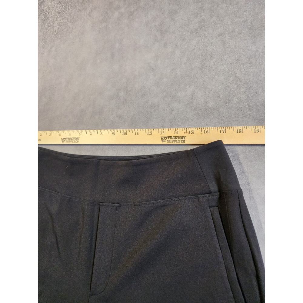 Athleta Endless High Rise Pants Womens Size 14 Black Stretch Ankle Comfort